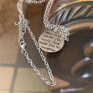 Brand New Daughter in Law(Love) Necklace